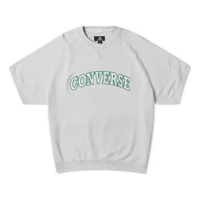 Camiseta Retro Chuck Crew Fossilized, tallas asiáticas, «Gris»