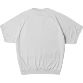 Camiseta Retro Chuck Crew Fossilized, tallas asiáticas, «Gris»