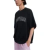 Camiseta Retro Chuck Crew, tallas asiáticas «Negro»