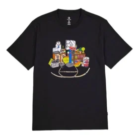 Camiseta retro Tallas asiáticas «Negro»