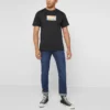 Camiseta Reverse Box, tallas asiáticas «Negro»