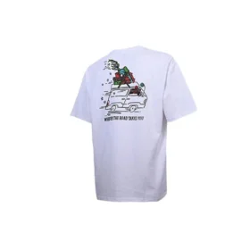 Camiseta Road Trip Tallas asiáticas «Blanco»