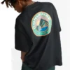 Camiseta Sail Away tallas asiáticas «Negro»