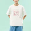 Camiseta Sensory Graphic, tallas asiáticas, «Blanco»