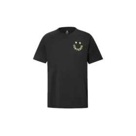 Camiseta SMILEY CONVERSE Negra