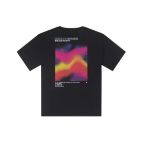Camiseta Soundwaves Tallas asiáticas «Negro»