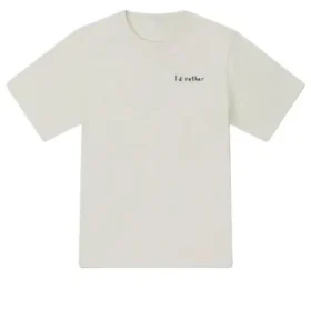 Camiseta Summer Verbiage Tallas asiáticas «Blanco»
