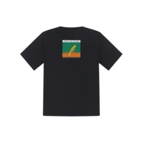 Camiseta Summer Verbiage Tallas asiáticas «Negro»
