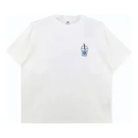 Camiseta Tea de corte holgado Tallas asiáticas «Blanco»