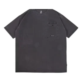 Camiseta utilitaria de entretiempo Tallas asiáticas «Negro gris»