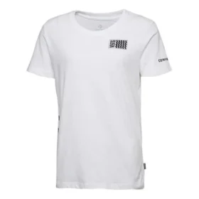 Camiseta Voltage Tallas asiáticas «Blanco Negro»