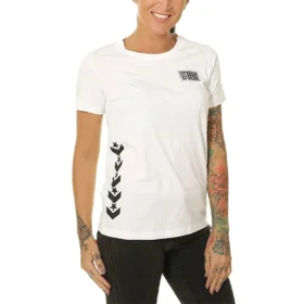 Camiseta Voltage Tallas asiáticas «Blanco Negro»