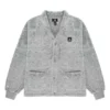 Cardigan de pelo de felpa, tallas asiáticas, «Gris»