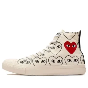CDG x Converse Chuck Taylor All Star Multi Heart «Ivory Black»