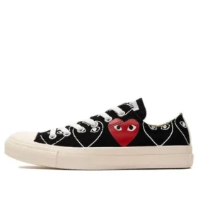 CDG x Converse Chuck Taylor All Star Multi Heart Negro «Blanco Rojo»