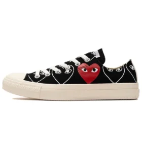 CDG x Converse Chuck Taylor All Star Multi Heart Negro «Blanco Rojo»