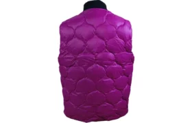 Chaleco acolchado de plumón, tallas asiáticas, «Purple»