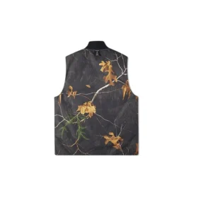 Chaleco reversible de plumón con estampado Realtree, tallas asiáticas, «Negro»