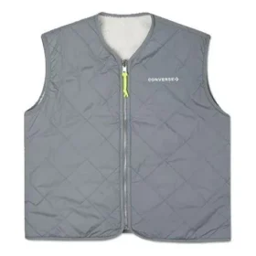 Chaleco reversible Sherpa, tallas asiáticas, «Gris»