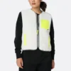 Chaleco reversible Sherpa, tallas asiáticas, «Gris»