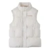 Chaleco sintético Super Puffer, tallas asiáticas «Cream White»
