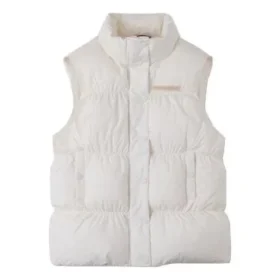Chaleco sintético Super Puffer, tallas asiáticas «Cream White»