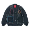 Chaqueta acolchada CNY Tallas asiáticas «Negro»
