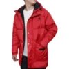 Chaqueta acolchada con relleno de plumón Tallas asiáticas «Rojo»