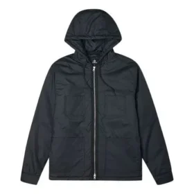 Chaqueta acolchada de manga larga con capucha y bolsillos tipo cargo para hombre de Converse