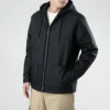 Chaqueta acolchada de manga larga con capucha y bolsillos tipo cargo para hombre de Converse