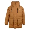 Chaqueta acolchada de plumón de longitud media Chaquetas asiáticas «Trigo»