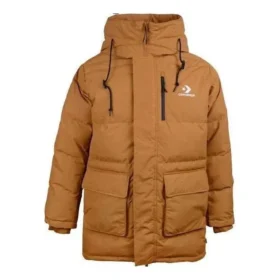 Chaqueta acolchada de plumón de longitud media Chaquetas asiáticas «Trigo»