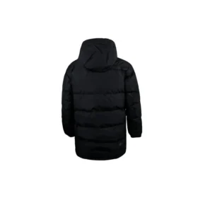 Chaqueta acolchada de plumón de longitud media, tallas asiáticas, «Negro»