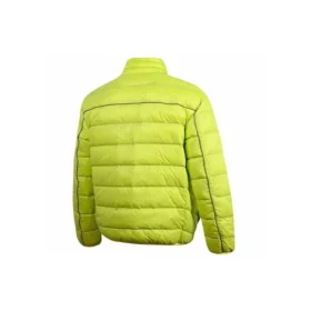 Chaqueta acolchada ligera con cuello alto, tallas asiáticas «Verde fluorescente»