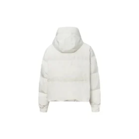 Chaqueta acolchada oversize de plumón, tallas asiáticas «Beige»
