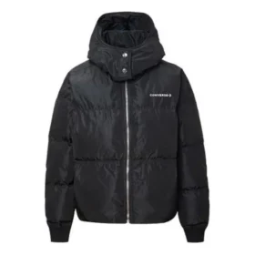 Chaqueta acolchada oversize de plumón, tallas asiáticas, «Negro»