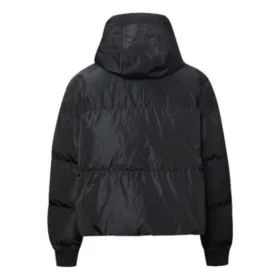 Chaqueta acolchada oversize de plumón, tallas asiáticas, «Negro»