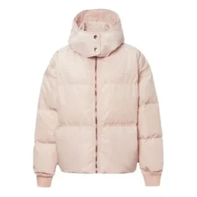 Chaqueta acolchada oversize de plumón, tallas asiáticas, «rosa»