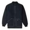 Chaqueta acolchada reversible utilitaria Tallas asiáticas «Negro»