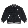 Chaqueta bomber acolchada de béisbol RPC, tallas asiáticas, «Black White»