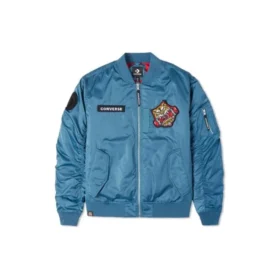 Chaqueta bomber CNY Tiger, tallas asiáticas, «Azul multicolor»
