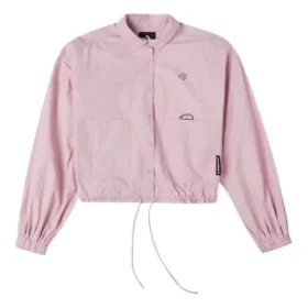 Chaqueta casual con logo pequeño Rosa Púrpura