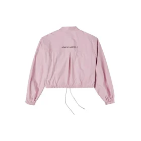Chaqueta casual con logo pequeño Rosa Púrpura