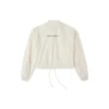 Chaqueta casual con logo pequeño, tallas asiáticas, «beige»