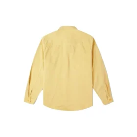 Chaqueta casual de manga larga con botones y tejido de punto para hombre de Converse, estilo retro, color dorado