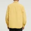 Chaqueta casual de manga larga con botones y tejido de punto para hombre de Converse, estilo retro, color dorado