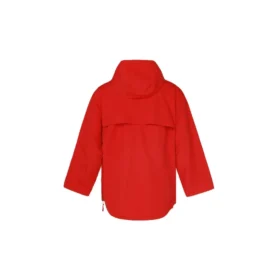 Chaqueta casual deportiva con capucha y media cremallera Converse x Kim Jones para hombre, color rojo