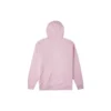Chaqueta con capucha de manga larga y cremallera en color liso, tallas asiáticas «Rosa púrpura»