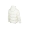 Chaqueta con capucha de plumón Tallas asiáticas «Blanco»