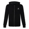 Chaqueta con capucha y cremallera completa Star Chevron, tallas asiáticas, «Negro»